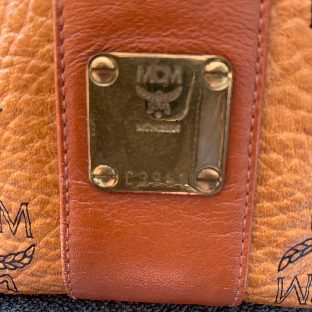 MCM ロゴプリント ボディバッグ