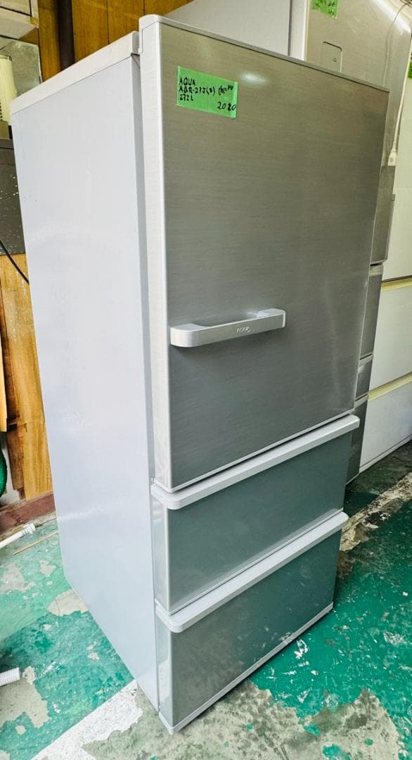 (4123)AQUAノンフロン冷凍冷蔵庫 AQR-27J【272L】2020年製