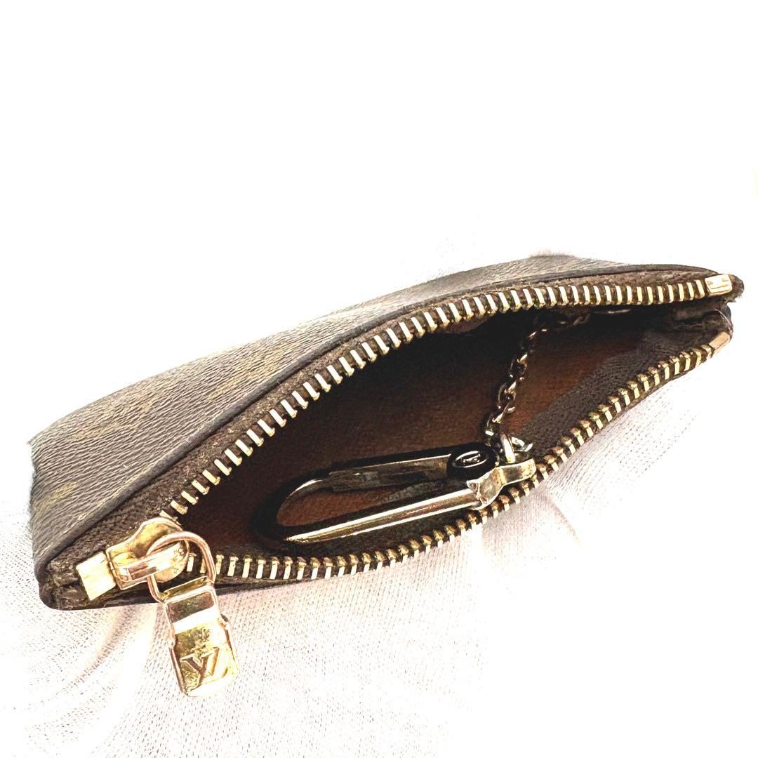 美品✨ルイヴィトン モノグラム ポシェットクレ ケース 小銭入れ　財布