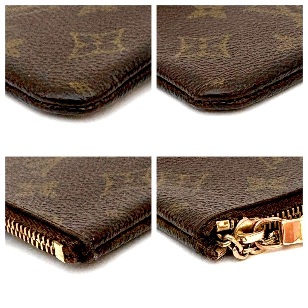 美品✨ルイヴィトン モノグラム ポシェットクレ ケース 小銭入れ　財布
