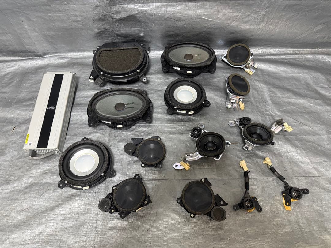 レクサス UVF45 LS600 純正 マークレビンソン スピーカー セット