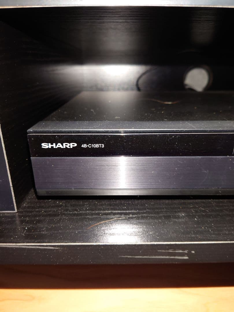 SHARP 4B-C108T3 4K ブルーレイレコーダー