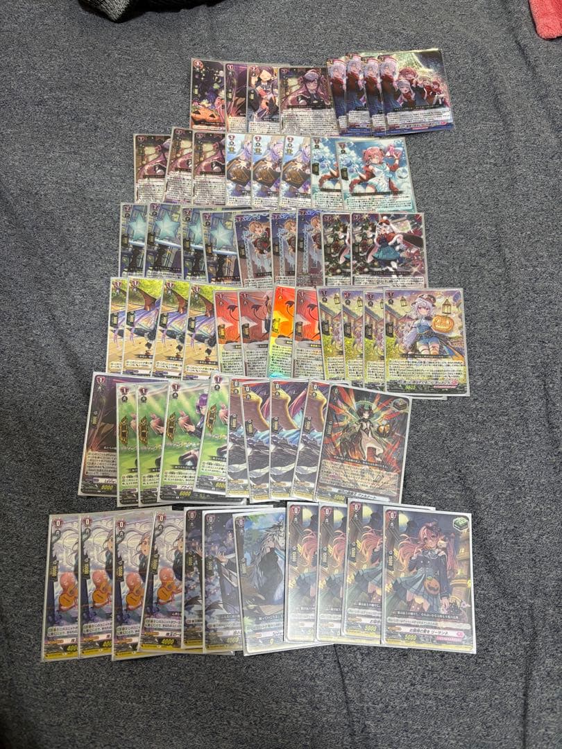 ヴァンガード　シャルモート　デッキ スリーブ、調整パーツ付き