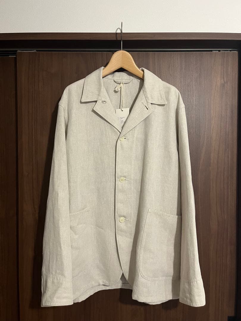 ジャケット・アウター MAATEE&SONS LINEN COVER ALL JACKET