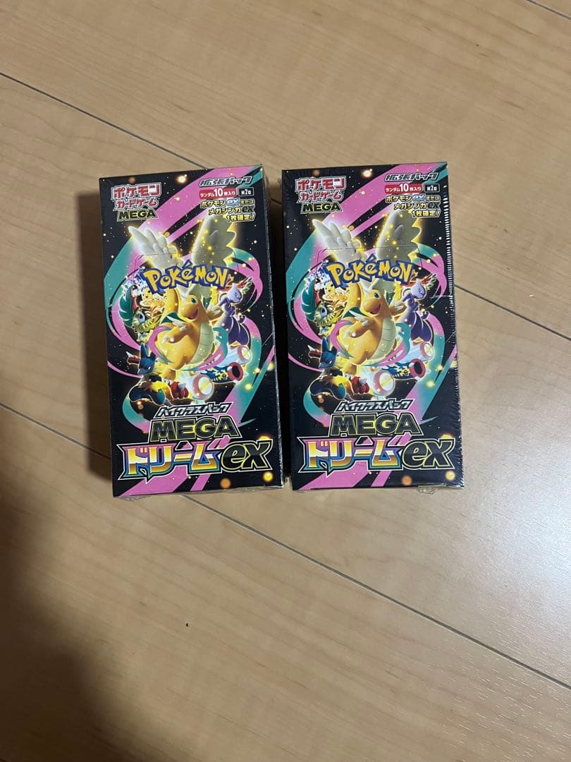 MEGAドリームex シュリンク付き　2box