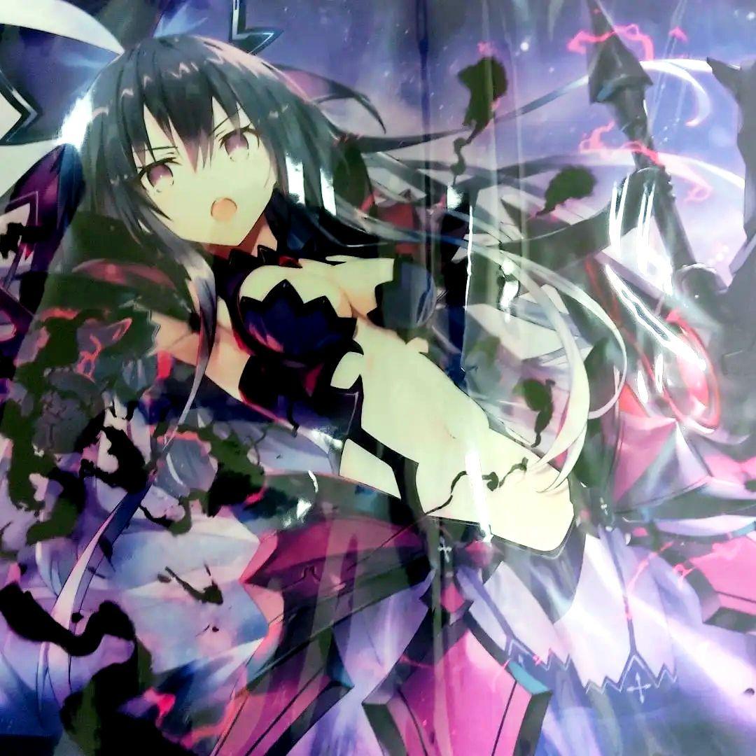 【未開封】夢現工房　デート・ア・ライブ　 反転夜刀神十香　プレイマット　我美蘭