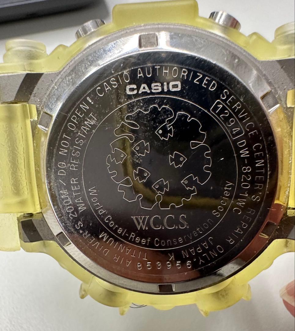 G-SHOCK FROGMAN WCCS 電池切れ