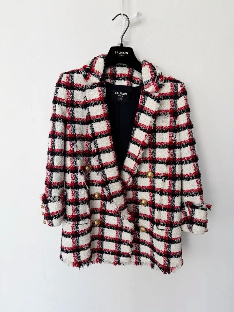 新品！BALMAIN テーラードジャケット　バルマン34サイズ