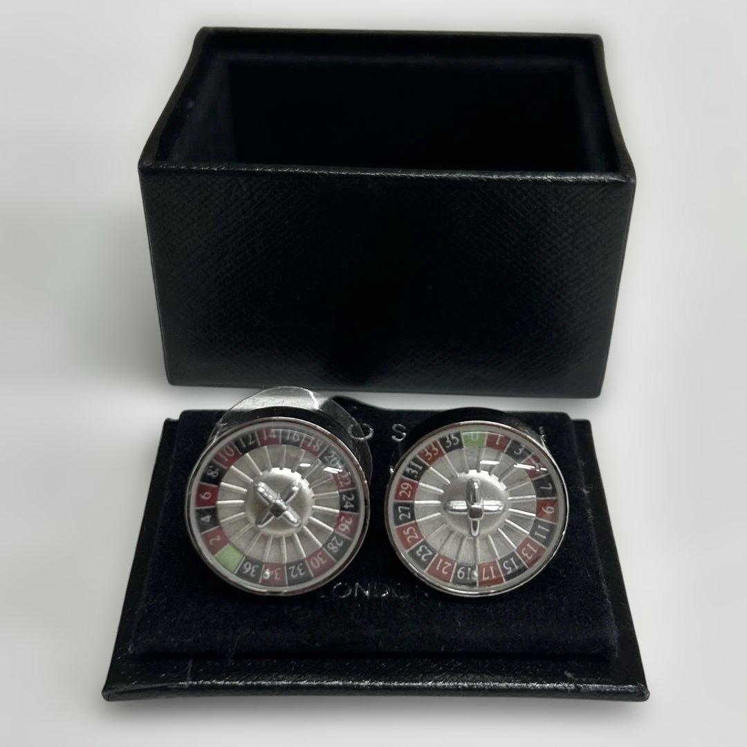 タテオシアン ルーレット カフス TATEOSSIAN カフリンクス