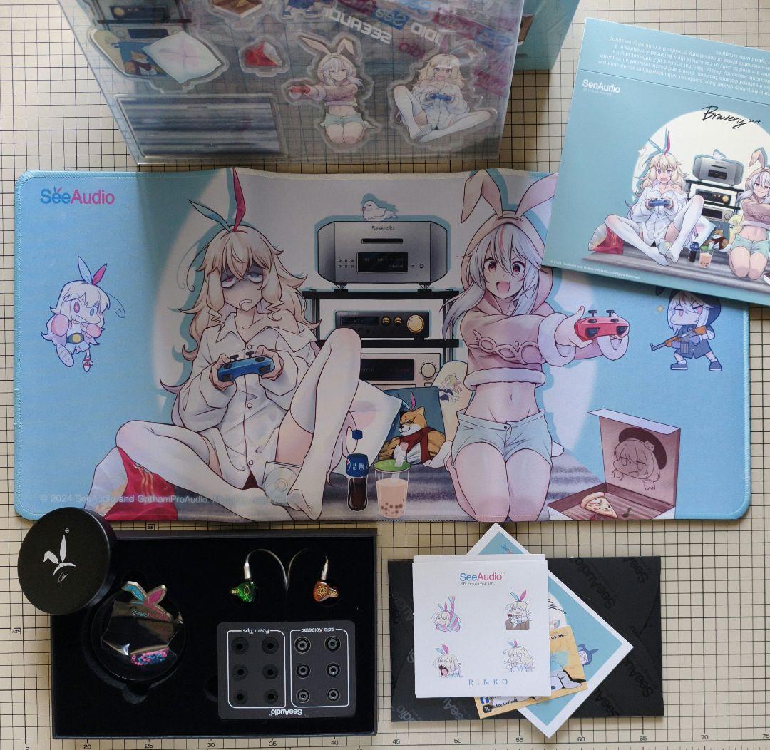 SeeAudio Bravery24 有線イヤホン