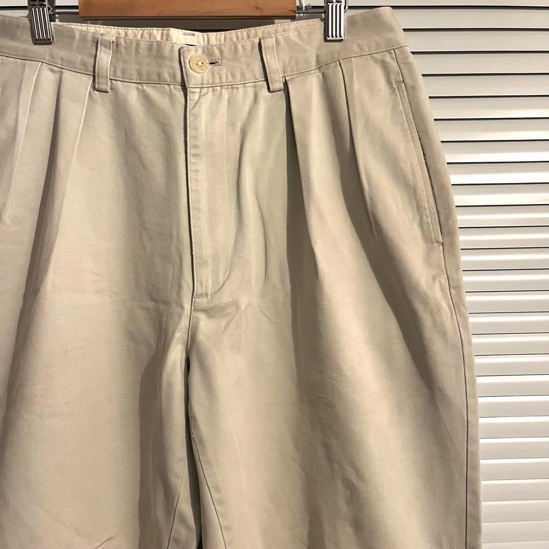 90s Polo Ralph Lauren ポロチノ ANDREW 2タック