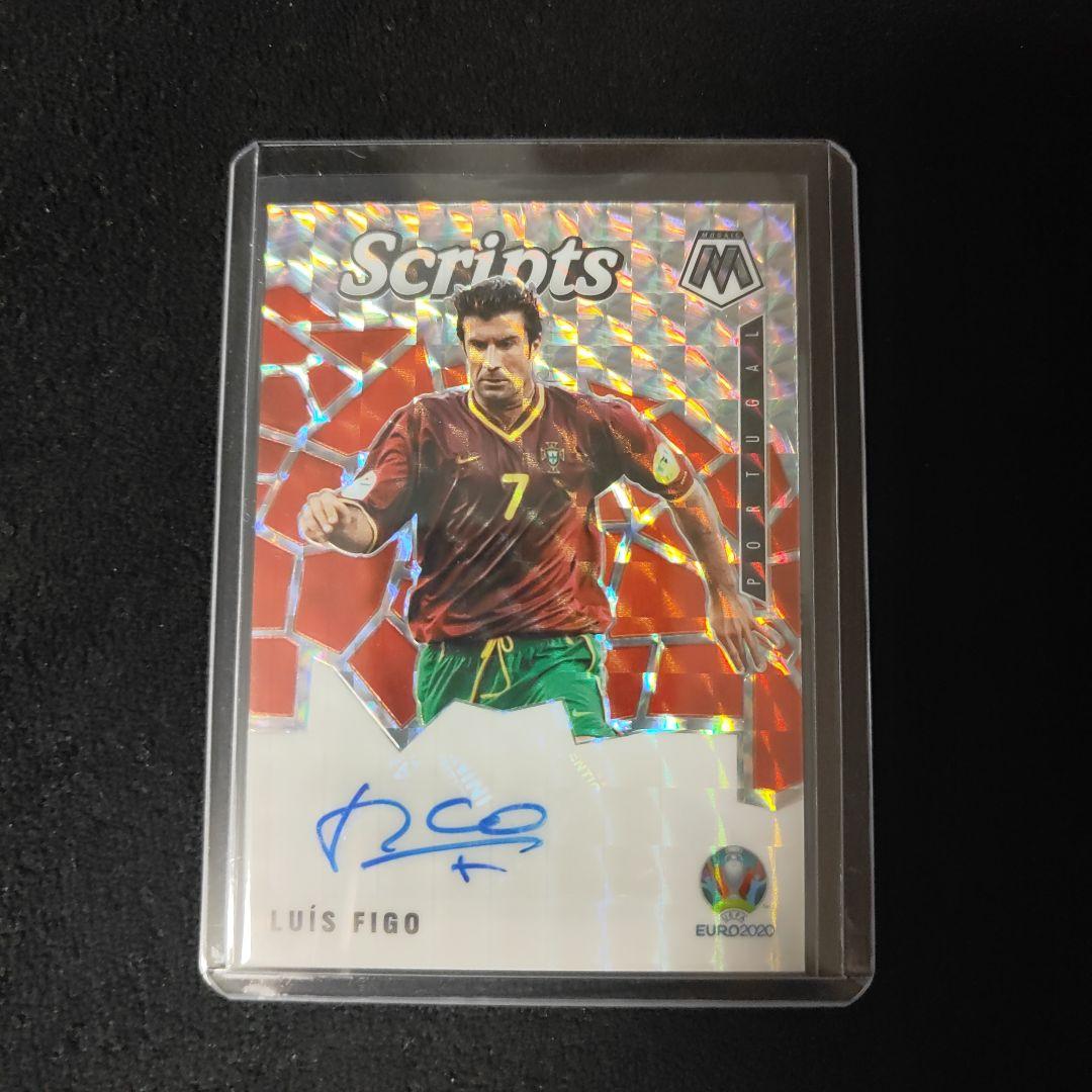 panini ルイス　フィーゴ　サイン入りカード　ポルトガル　レアル・マドリード