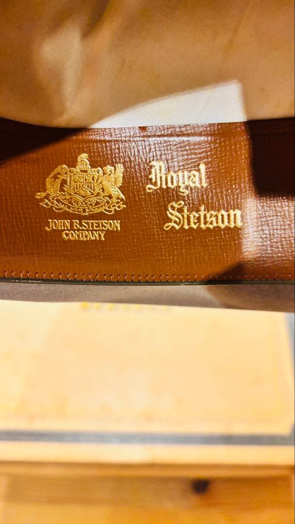 値下げStetson size7 3/8 ステットソンロイヤルステットソン