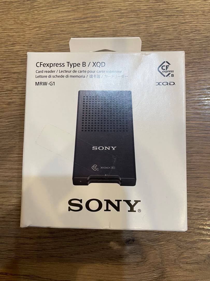 SONY MRW-G1 CFexpress Type B/XQDカードリーダー