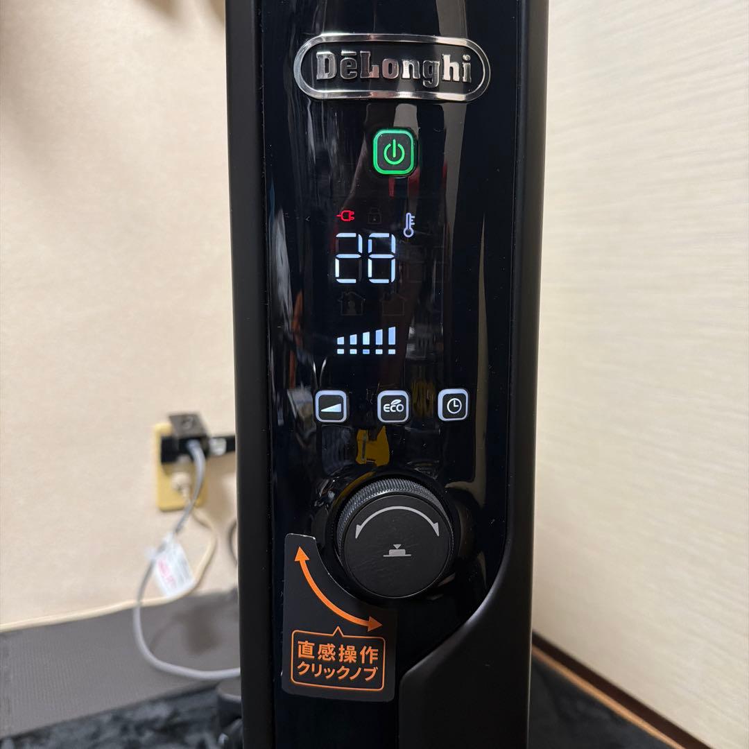 De'Longhi オイルヒーター MDHU15-BK (ブラック)