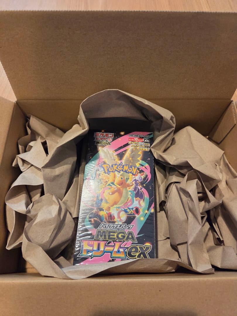 ポケモンカード　MEGAドリームex　1BOXシュリンク付き　ポケセン抽選品