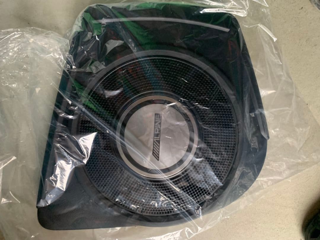 ALPINE SWE-2500-AV サブウーファー　最安値