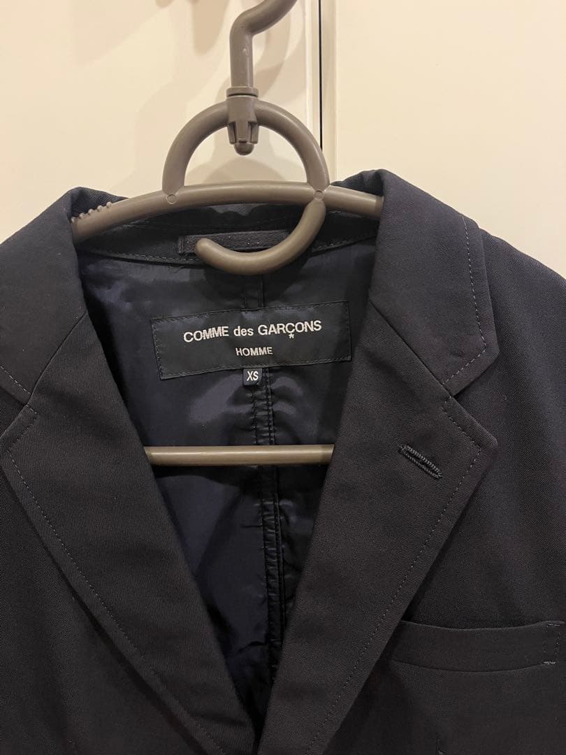 comme des garçons homme ウールギャバ ジャケット xs