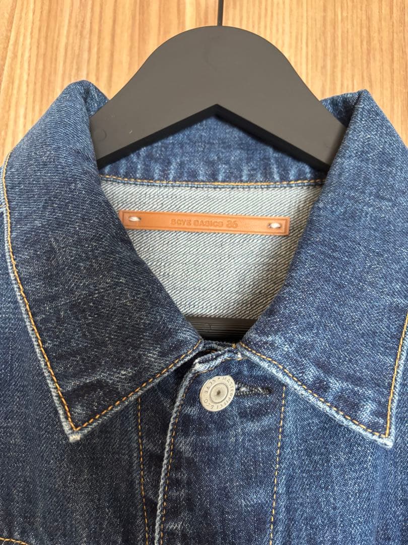 ★早い者勝ち★未使用級★Scye basicデニムジャケット36
