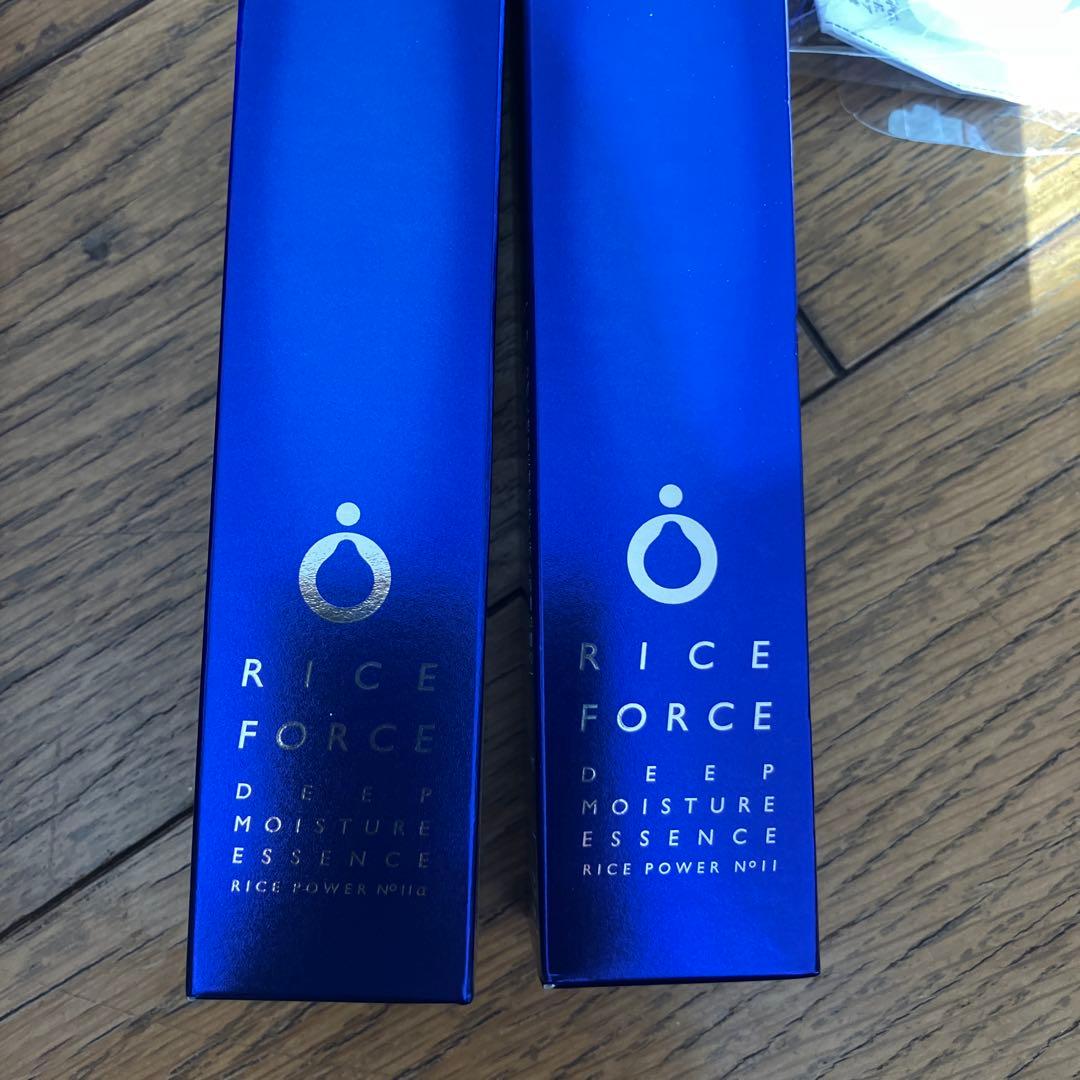 ディープモイスチュアローション化粧水　保湿美容液セット　ライスフォース