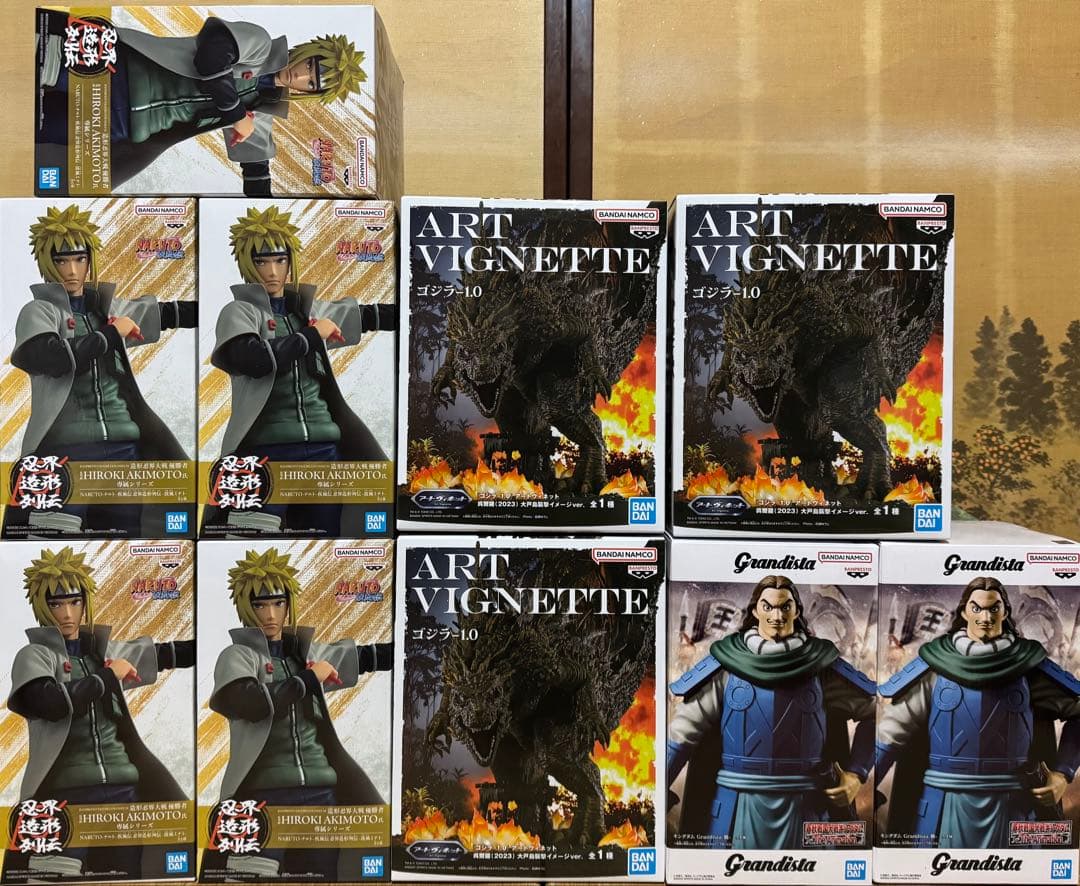 NARUTO-ナルト- 疾風伝 忍界造形列伝-波風ミナト ゴジラ　キングダム