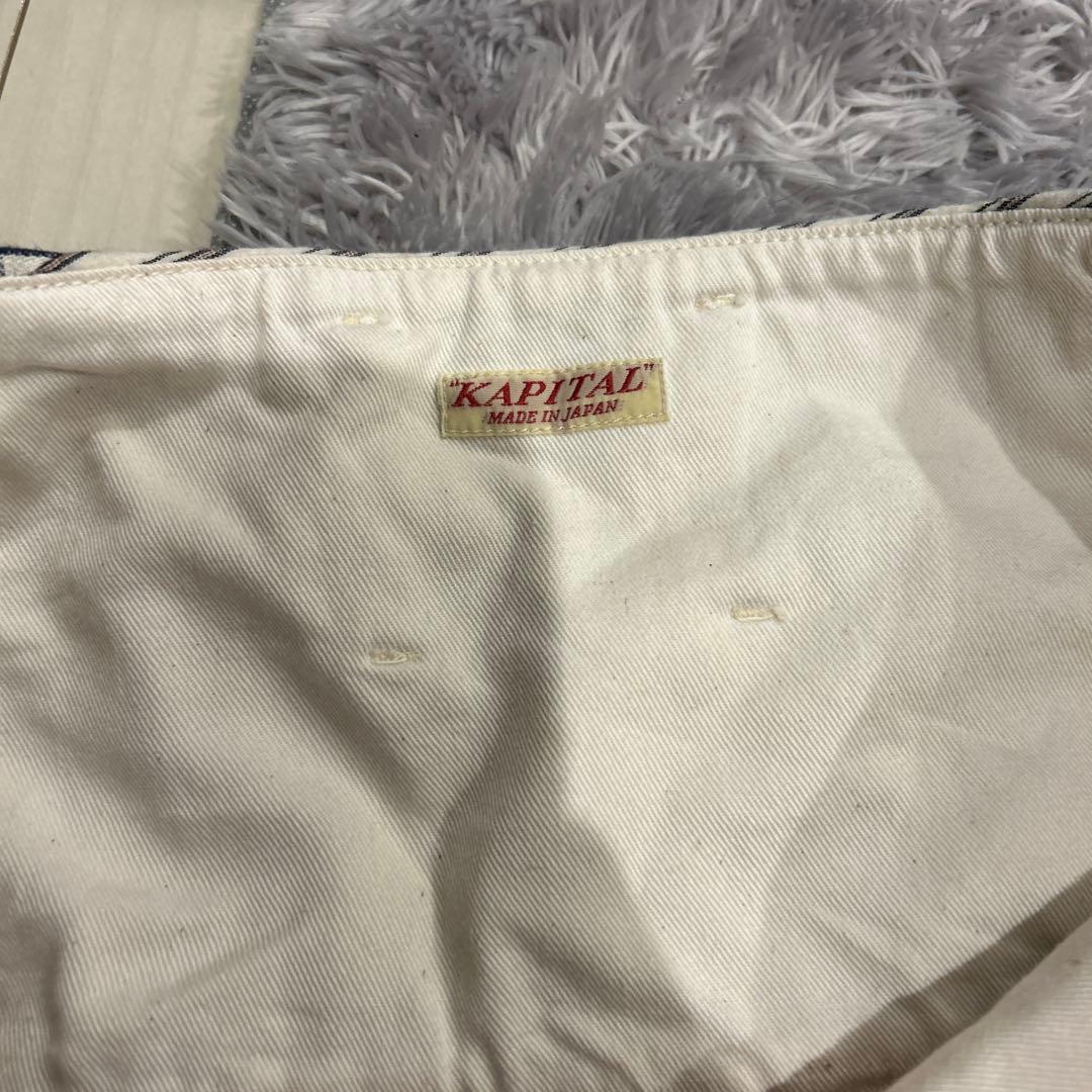 キャピタルkapital 超レア物　パッチワーク ショートパンツ