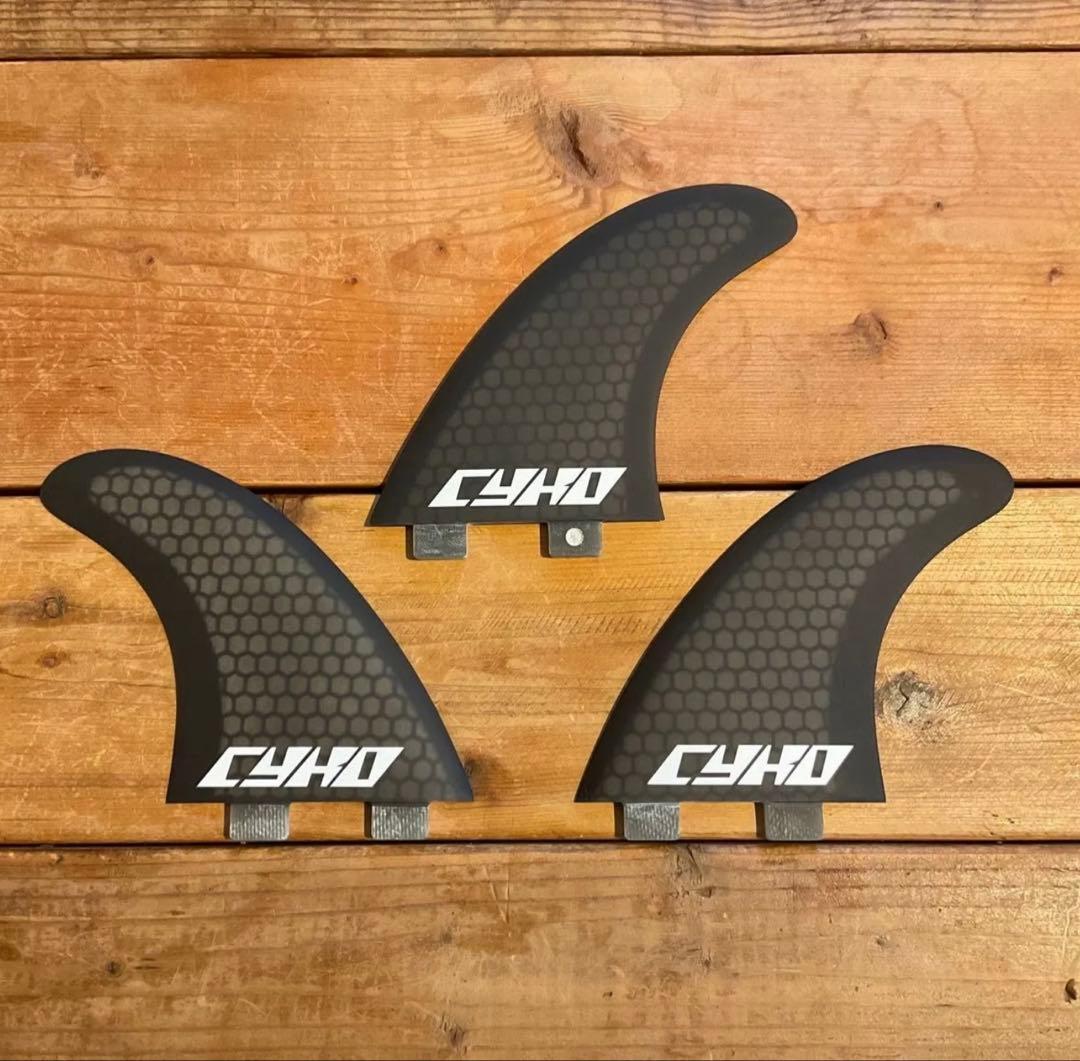 Cykoサイコ　トライフィンセット　FCS互換オールラウンド　ハニカムコア