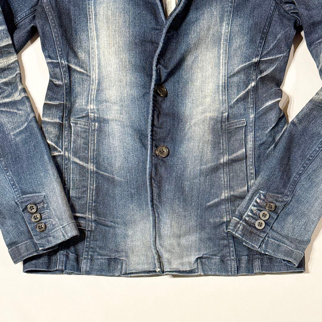 美品　トルネードマート クラウドヴィンテージ デニムスタンドジャケット L 日本