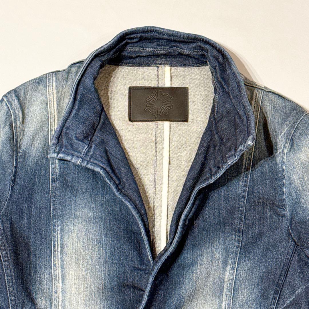 美品　トルネードマート クラウドヴィンテージ デニムスタンドジャケット L 日本
