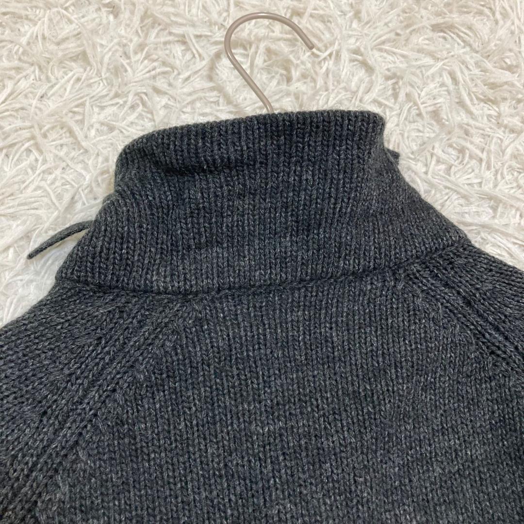 17042✨マルニ 42 カシミヤ混 リボン ウール ニットジャケット ブルゾン