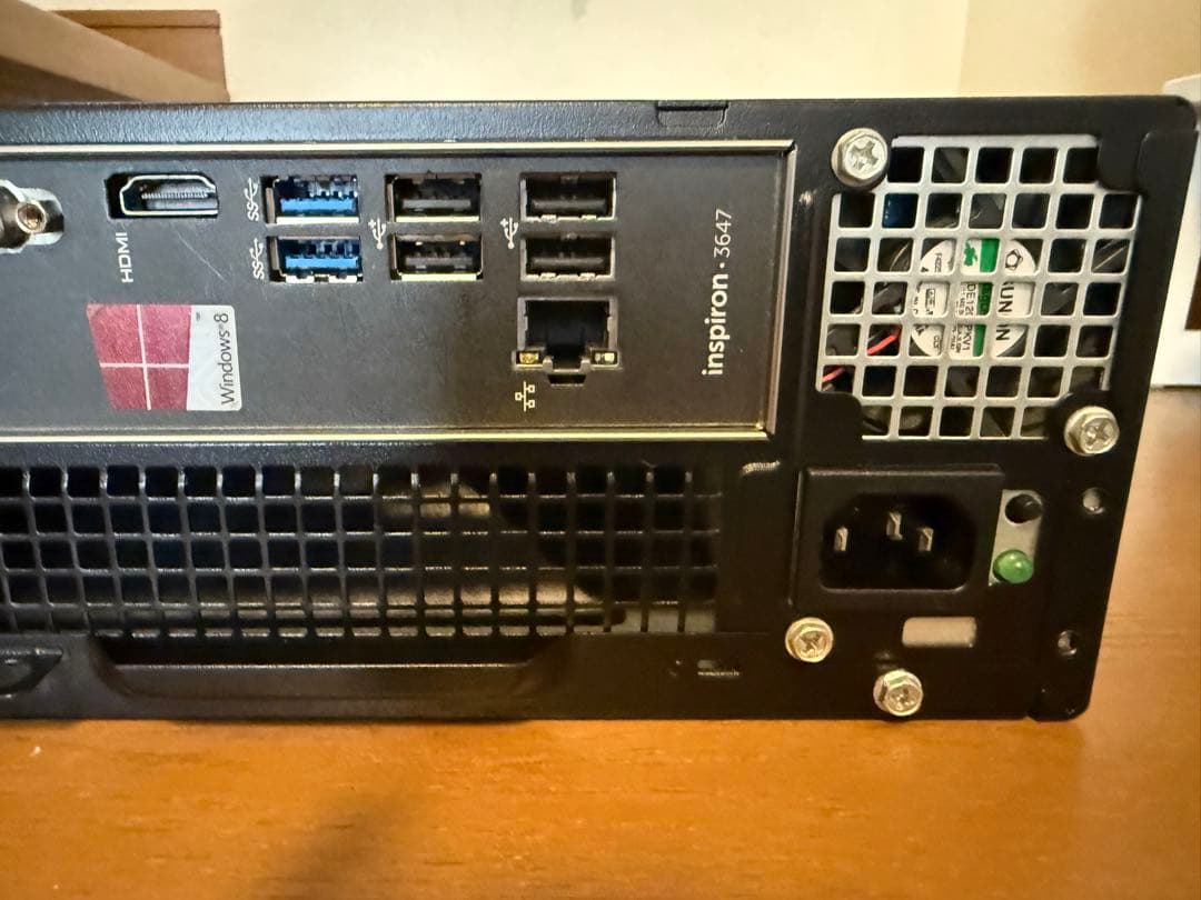 DELLInspiron3647Win11(24H2)メモリー16G/HD1TB