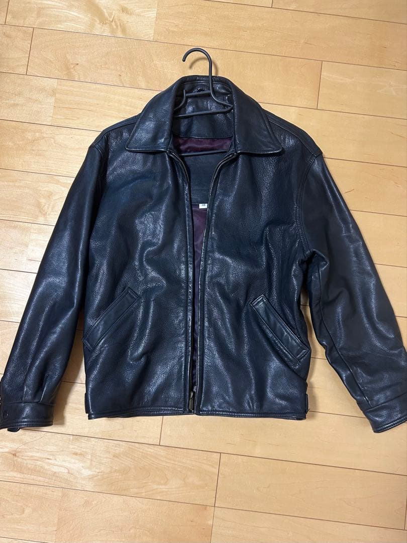 coach 黒 レザー ジャケット XSサイズ