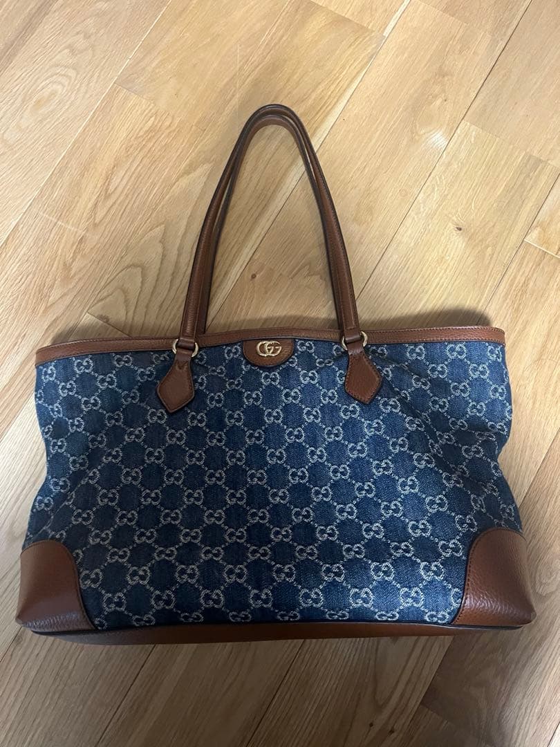【美品 大幅値下げ!!】GUCCI GGパターン トートバッグ