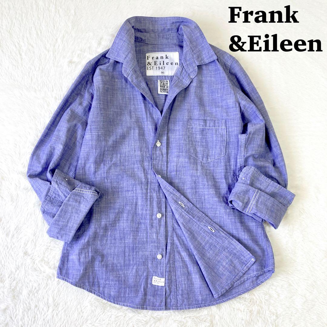 ✨美品✨フランク&アイリーン BARRY スキッパーシャンブレーシャツ USA