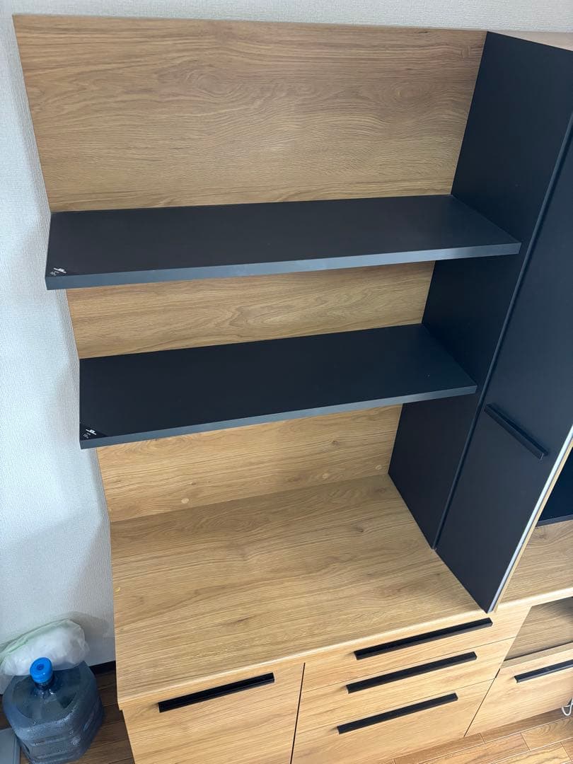 【2/11〜1日毎に2000円値下げ】パモウナ　RTキッチンボードオーク×グレー