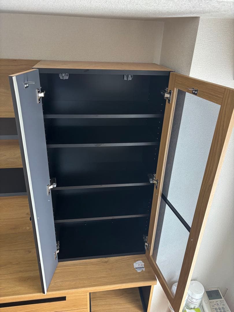 【2/11〜1日毎に2000円値下げ】パモウナ　RTキッチンボードオーク×グレー