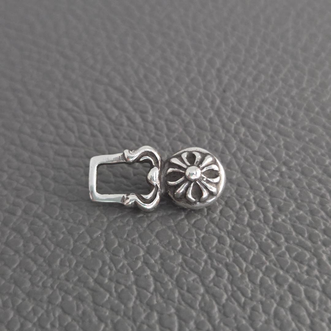 クロムハーツ CHROME HEARTS クロスボール ファスナーパーツ 925