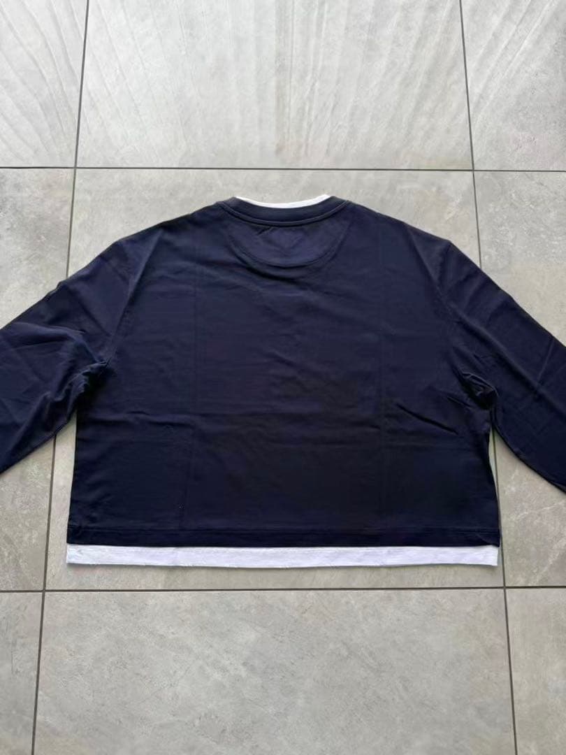 プラダ　PRADA 長袖 ジャージー Tシャツ