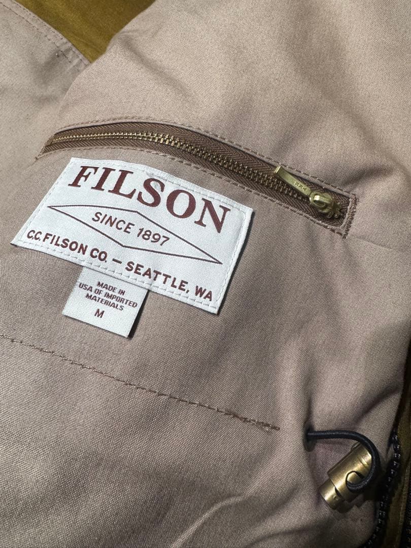 Fusion フィルソン　オイルドジャケット