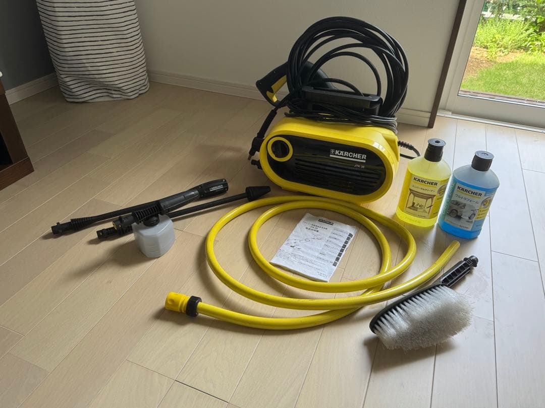 ケルヒャー家庭用高圧洗浄機