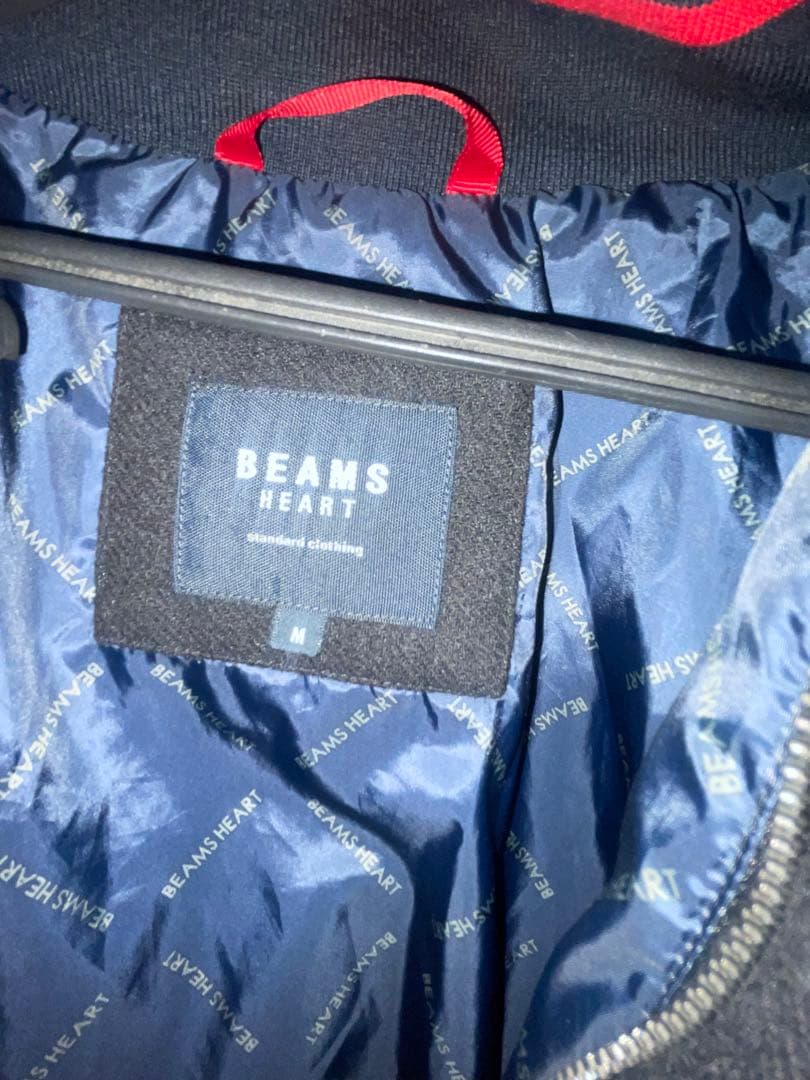 BEAMS HEART ビームスハート ダウンブラック