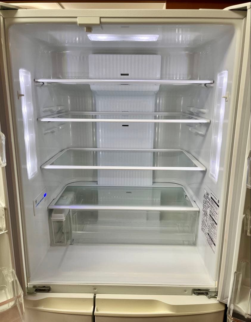 【美品】Panasonic NR-FVF454-W 冷蔵庫 2019年製