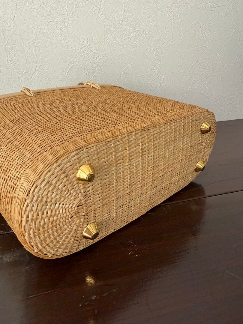 プラニー工房　高級籠バック