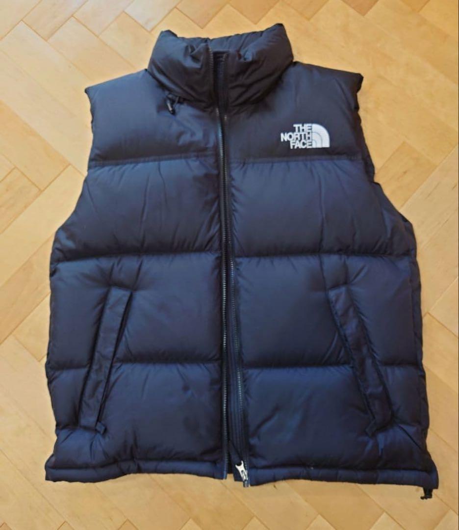 美品　ノースフェイス　ダウンベスト　ヌプシ