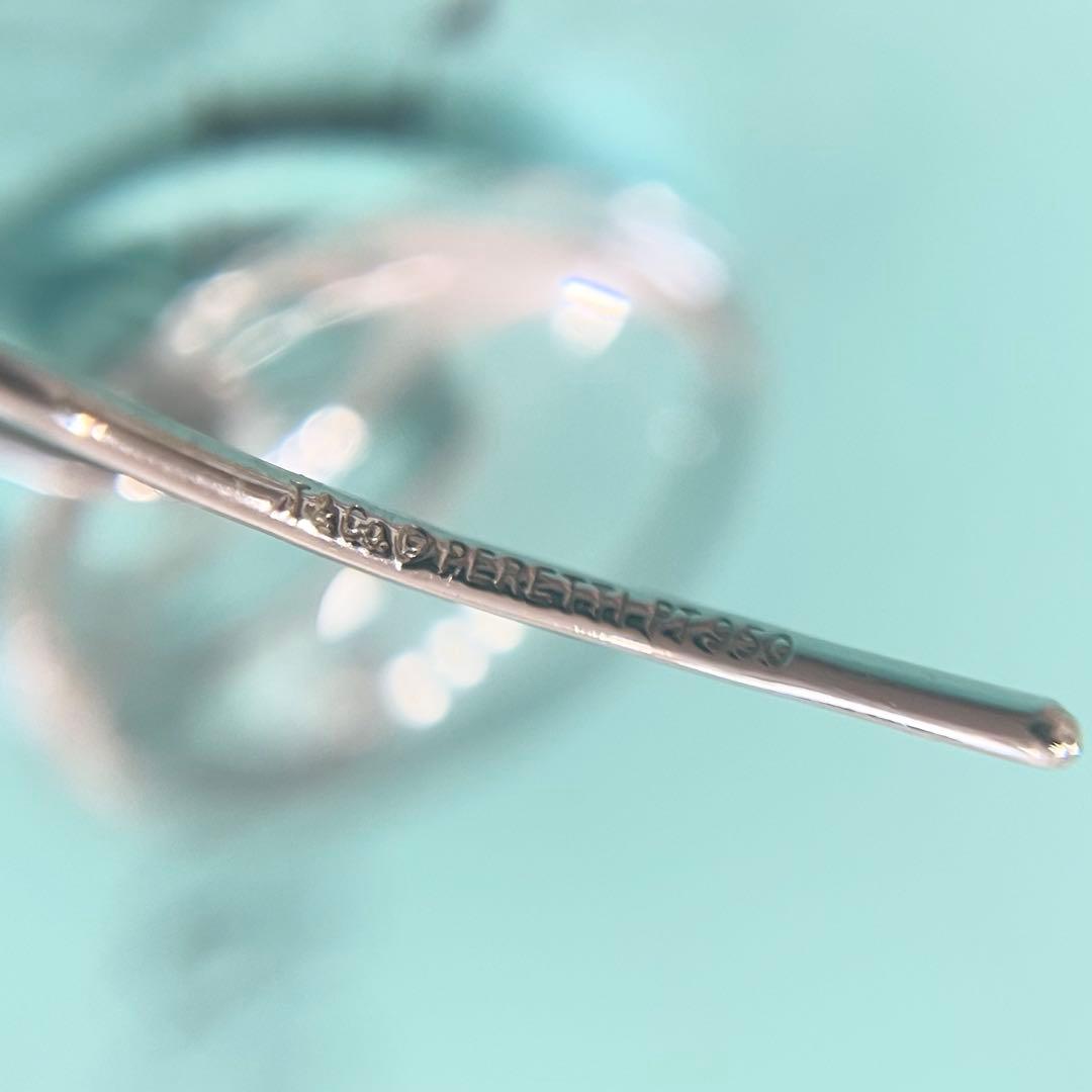 ティファニー ロッククリスタル ダイヤモンド ピアス プラチナ PT950 片方