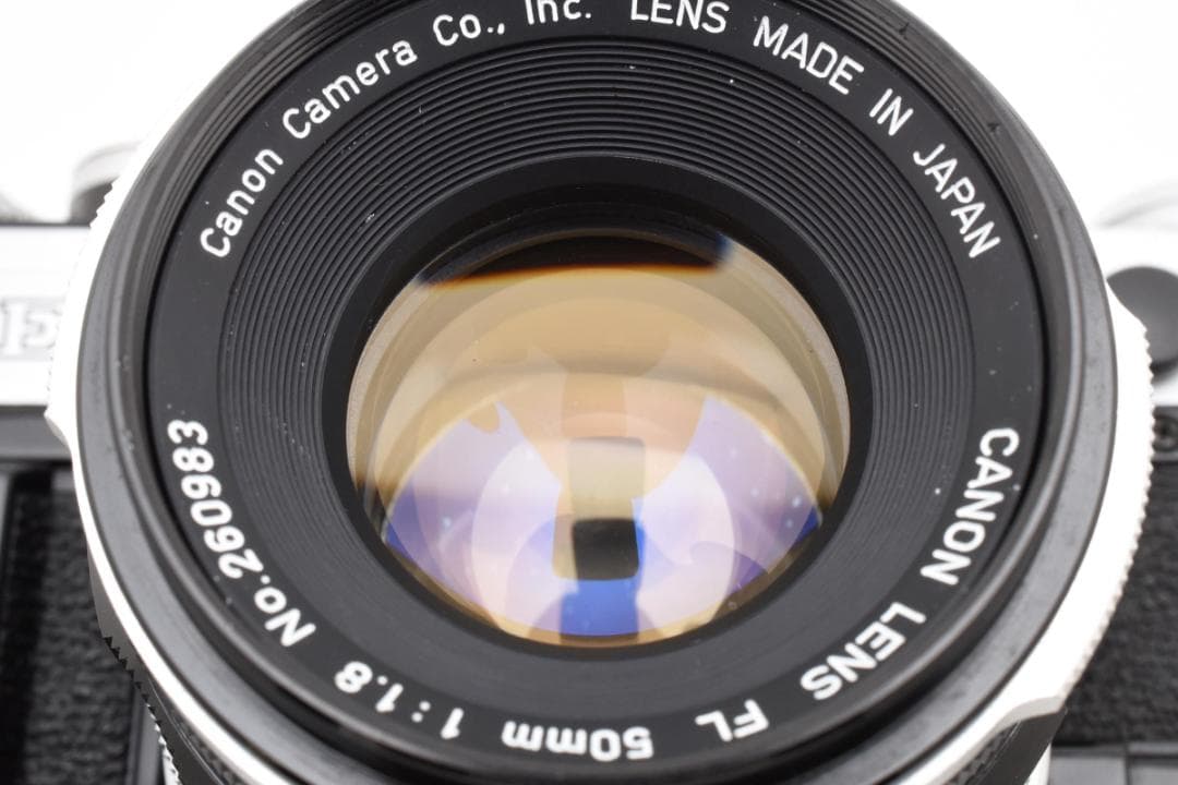 キャノン Canon AE-1 + FL 50mm F1.8