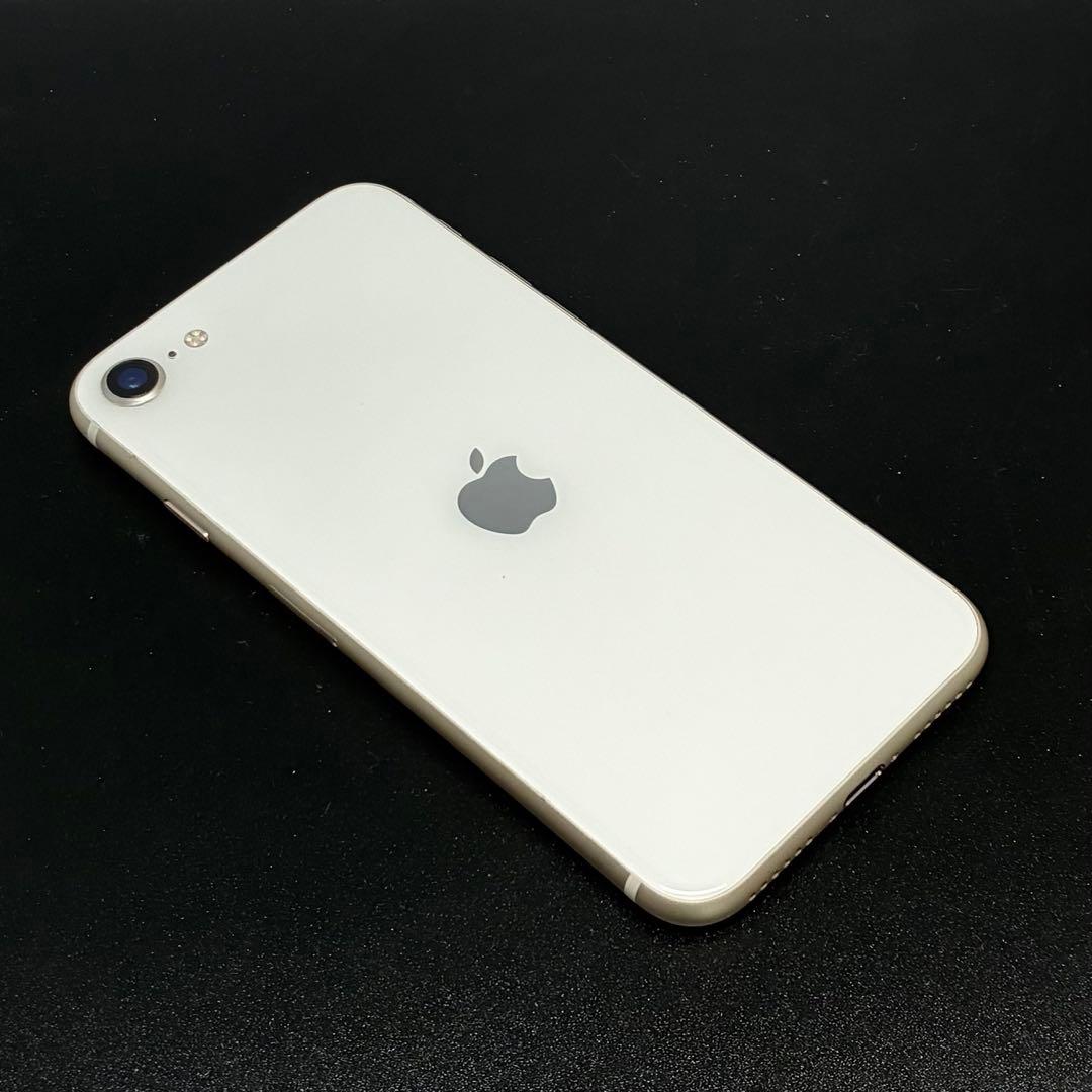M28美品【電池新品100％表示】iPhone SE3 64GB スターライト