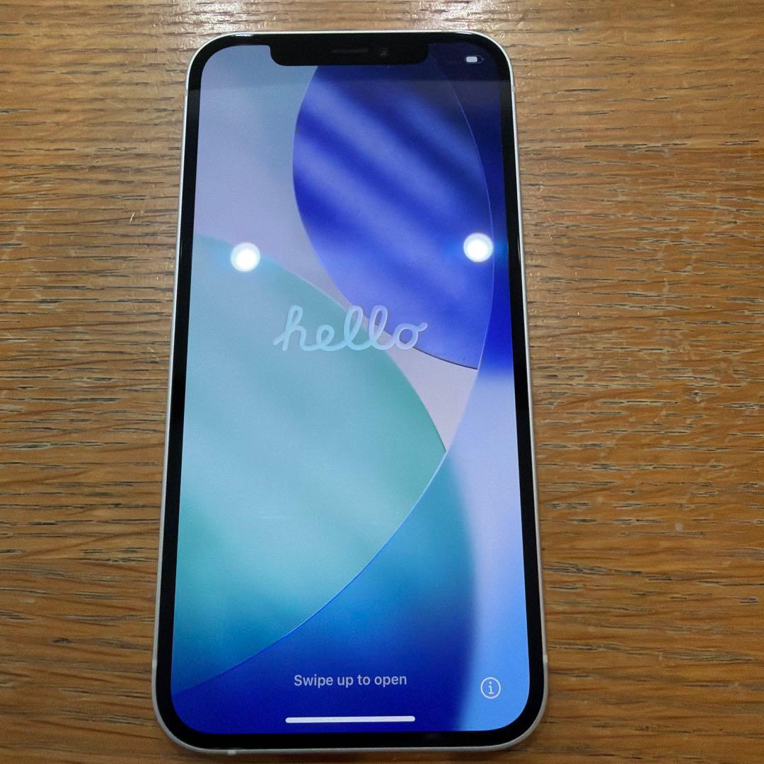 値下げ　iPhone12 128GB ホワイト