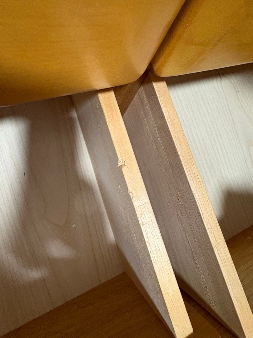 木製ローチェスト 2段4杯 幅120cm ナチュラル テレビ台にも◎本日まで