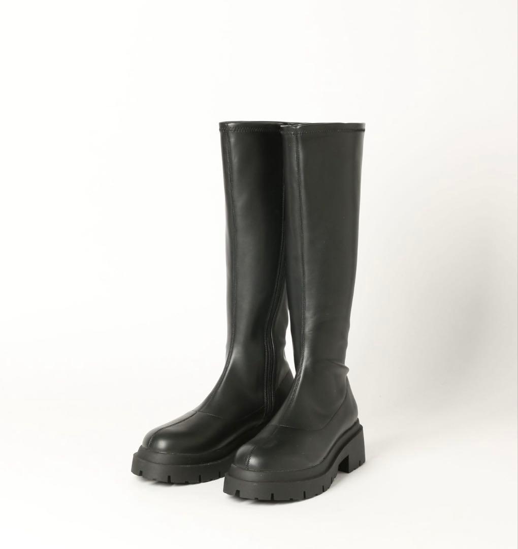 Heather/ロングブーツM新品